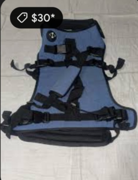 Coodeo Dog Lift Harness Elderly Injury Recovery Walking Assistance MED or LG