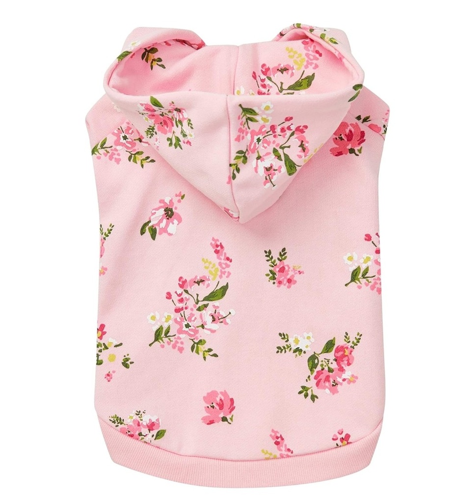 Blueberry Pet Dog Hoodie Pullover 8" - Christmas Sweater, Dog Pajamas, Award-Winning Dog Clothes, Baby Pink Sweatshirt for Small Dogs - Soft & Cozy Dog Sweater Vest, Dog Accessories