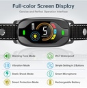 Smart Dog Bark Control Collar - Rechargeable Anti Barking Collar for Small, Medium, Large Dogs - 4 Training Modes, IP67 Waterproof, Black