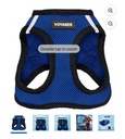 Voyager Step-in Air Dog Harness - All Weather Mesh Step in Vest Harness for Small and Medium Dogs and Cats by Best Pet Supplies - Harness (Royal Blue/Black Trim), XL (Chest: 20.5-23")